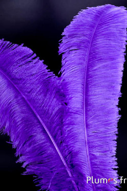 Strauß zugeschnitten - 50-60 cm - violett